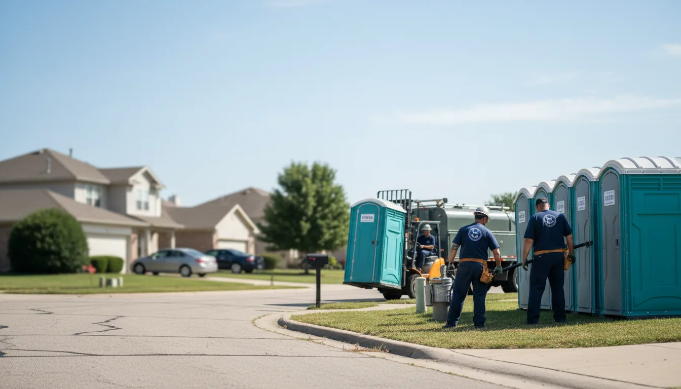 Porta Potty Rental in Irwin, OH near me